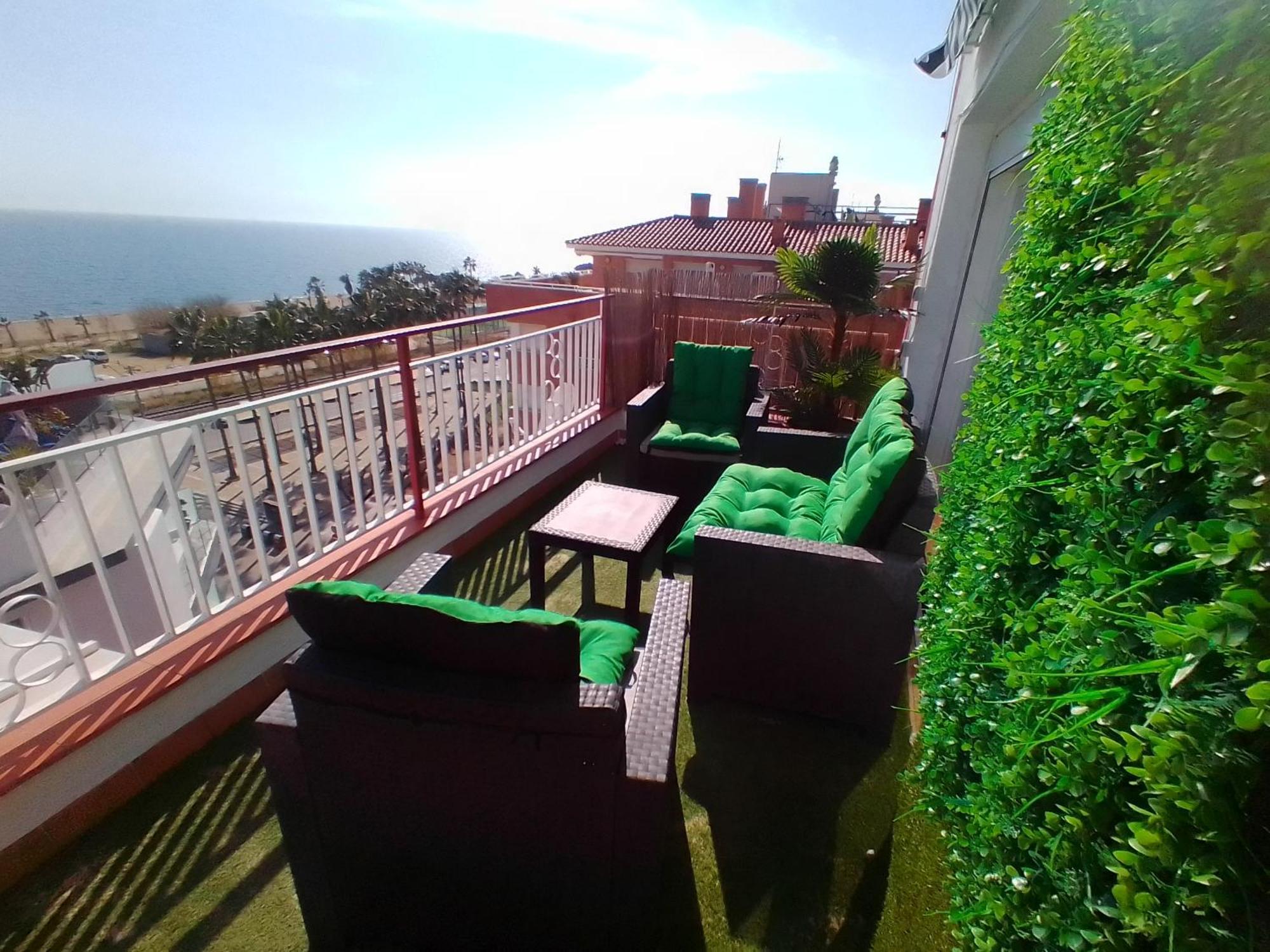 Terraza Al Mar Pineda de Mar Exterior foto